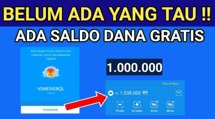 Saldo DANA Gratis 2025: Cara Mendapat Rp333.000 Tanpa Modal Lewat Aplikasi Ini