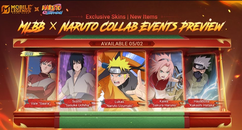 Kode Redeem ML Terbaru 12 Mei 2025: Klaim Skin Naruto Gratis Sebelum Kehabisan!