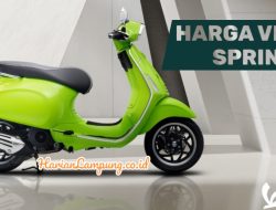 Harga Vespa Sprint Terbaru 2025: Simulasi Kredit, Tips Beli Bekas, dan Perbandingannya
