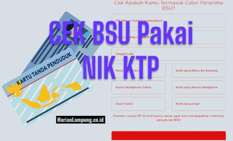 Banyak yang Belum Tahu! Cek BSU 2025 Cuma Pakai NIK, Begini Cara Resminya