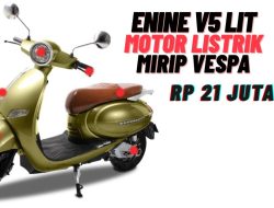 8 Motor Listrik Mirip Vespa Terbaik 2025: Skuter Bergaya Klasik, Harga Mulai Rp9 Jutaan