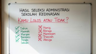 Hasil Seleksi Administrasi Sekolah Kedinasan 2025 Resmi Dirilis, Ini Cara Cek Status MS atau TMS