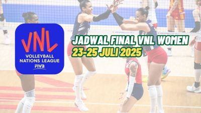 Jadwal Final VNL Women 2025 dan Link Streaming Resmi: Italia, Brasil, Jepang, Siapa ke Puncak?