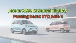 Jetour X20e Meluncur di GIIAS 2025: City Car Listrik Penantang Serius BYD Atto 1