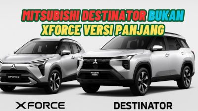 Mitsubishi Destinator Bukan XForce Versi Panjang: Ini Bukti Platform dan Karakternya Berbeda Total