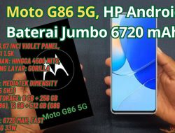 Moto G86 Resmi Hadir di Indonesia: Baterai 6720 mAh, Layar 120Hz, dan Kamera 50MP