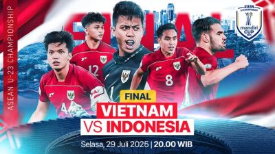 Final ASEAN Cup U-23 2025 Indonesia vs Vietnam Gunakan VAR: Teknologi Penentu Juara