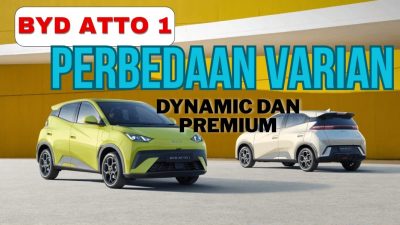 Wajib Tau! Ini Perbandingan Spesifikasi Fitur BYD Atto 1 Versi Dynamic dan Premium