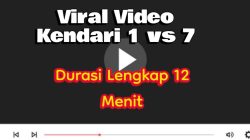 Viral Video Kendari 1 vs 7 Picu Kehebohan di Media Sosial, Netizen Ramai Cari Link dan Asal Usulnya