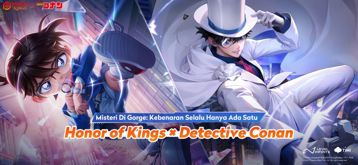 Kode Redeem Honor of Kings Agustus 2025: Klaim Skin Conan & Kaito Kid Gratis Sekarang!