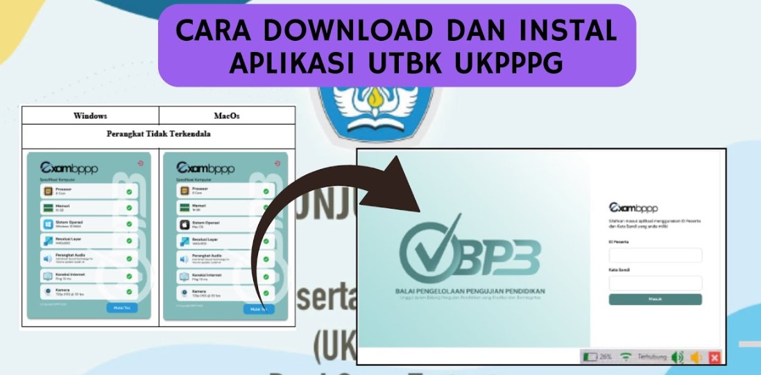 Jangan Gagal Ujian! Ini Cara Instal Aplikasi UTBK UKPPPG 2025 yang Benar