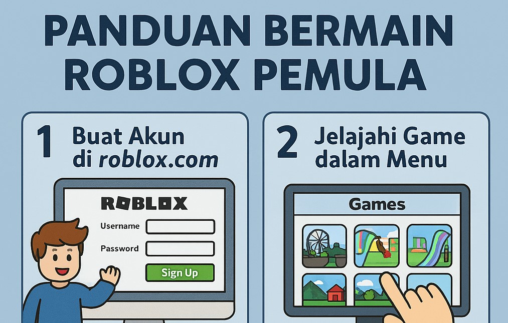 Panduan Cara Bermain Roblox untuk Pemula: Langkah Mudah dan Ilustrasi Lengkap