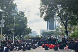 Ada 3 Titik Demo di Jakarta Hari Ini, Waspadai Macet dari Gambir hingga Senayan