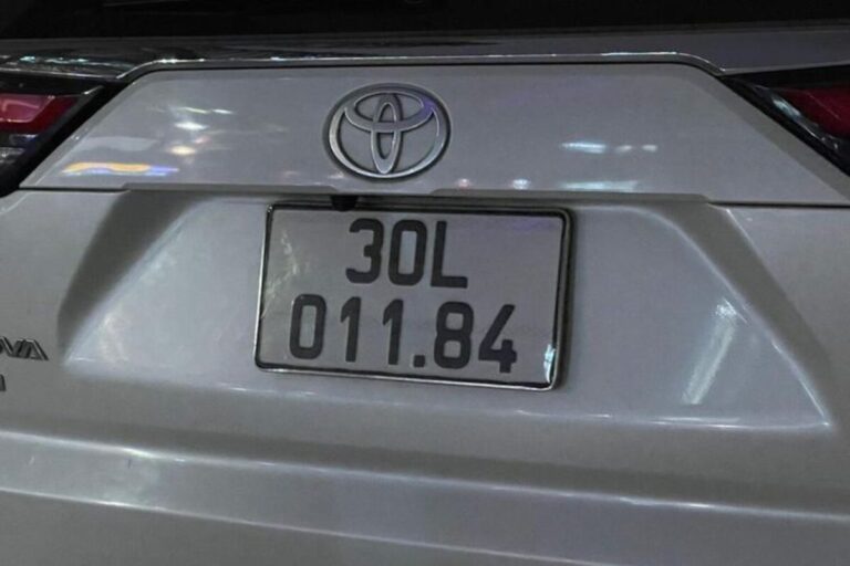 Mengenal Warna Pelat Nomor Kendaraan di Vietnam