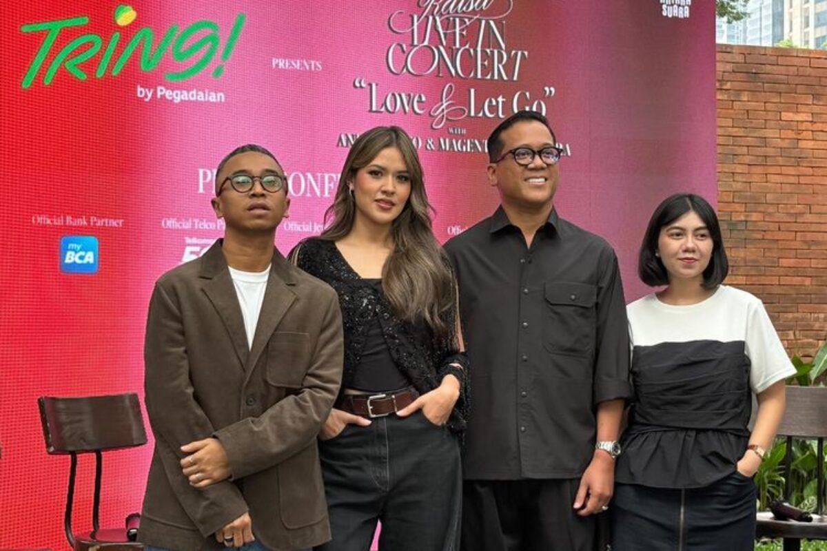 Konser Raisa “Love & Let Go” Hadirkan Ariel NOAH hingga Anggun