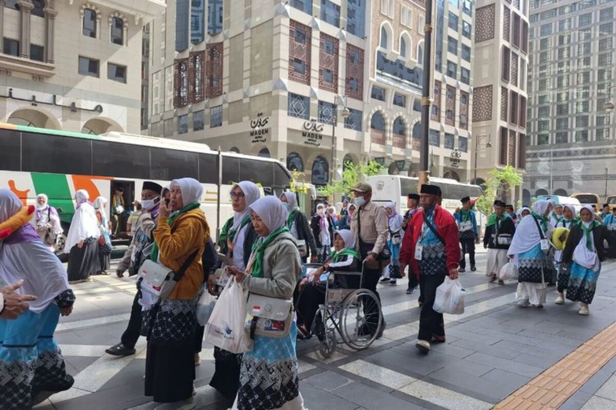 Tiga Kloter Perdana Jemaah Haji Indonesia Tiba di Madinah